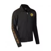 versace jacket pas cher jaqueta homme noir side versace logo